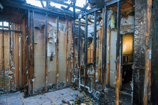 Professional Fire Damage Repair technician working in Auburn, WA